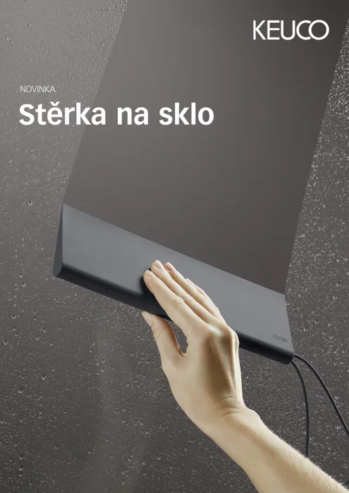 Obálka katalogu Keuco - stěrka na sklo