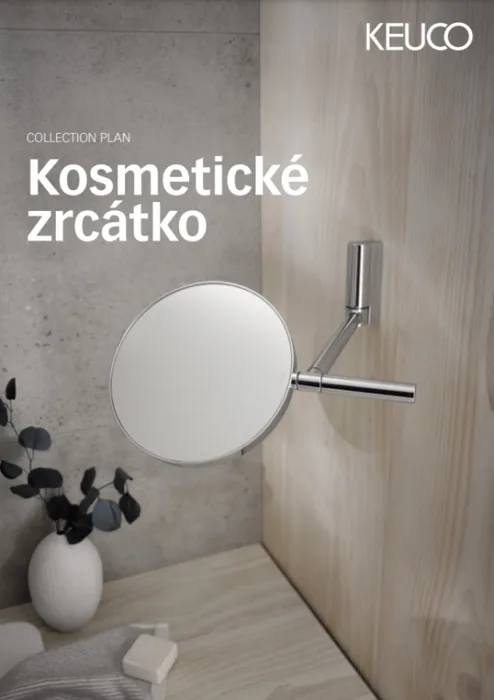 Obálka katalogu Keuco - kosmetické zrcátko