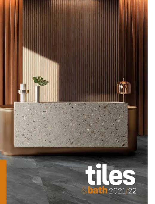 Obálka katalogu Obklady a dlažby - TILES 2021/22