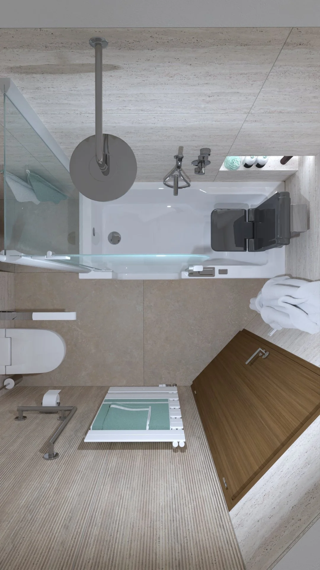 Vizualizace Apartmán Rokytka – pohled 3