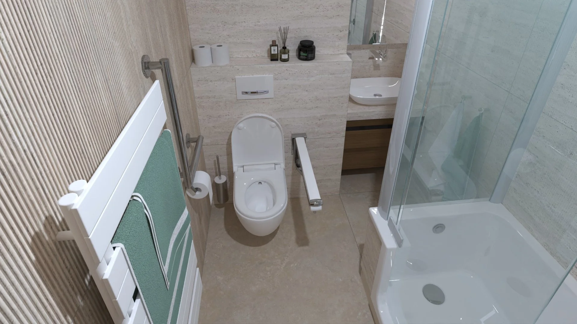 Vizualizace Apartmán Rokytka – pohled 8