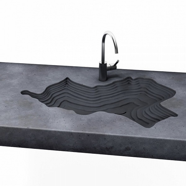 betonové umyvadlo 7