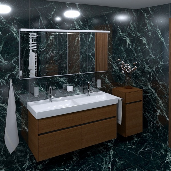 vizualizace koupelny Praha 3