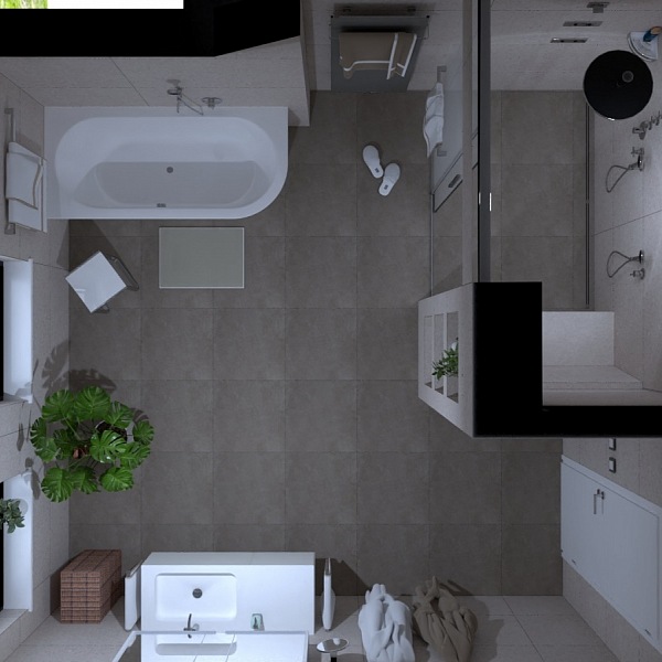 Koupelna v rodinném domě Most