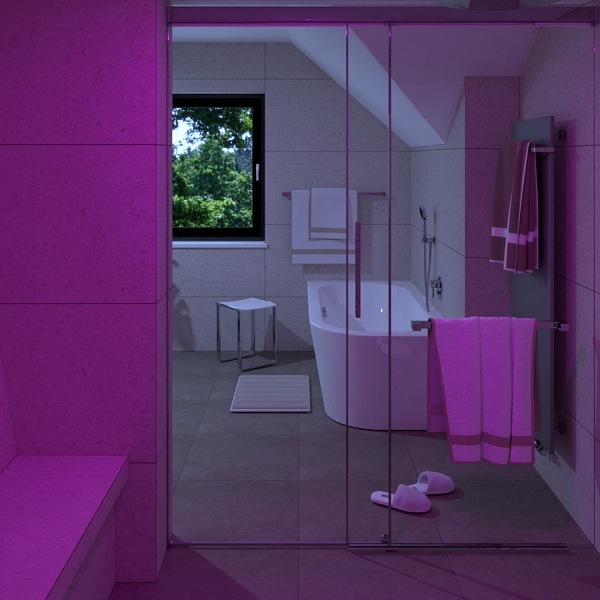 Koupelna v rodinném domě Most 7