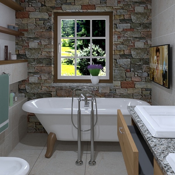 vizualizace koupelny Roubenka 5