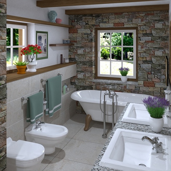 vizualizace koupelny Roubenka 2