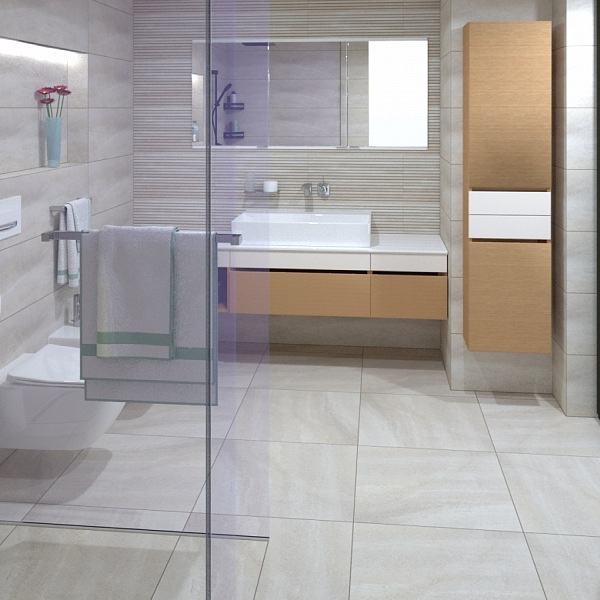 vizualizace koupelny Praha 6