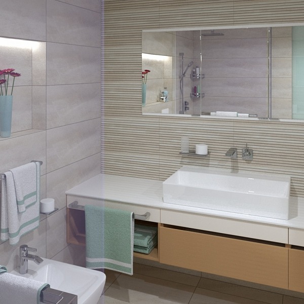 vizualizace koupelny Praha 6