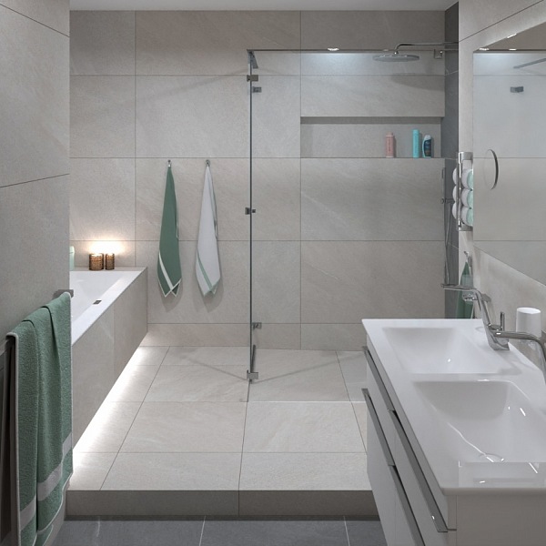 Realizace koupelny - vizualizace 2