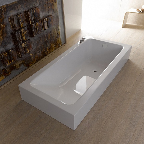 luxusní vana bílá