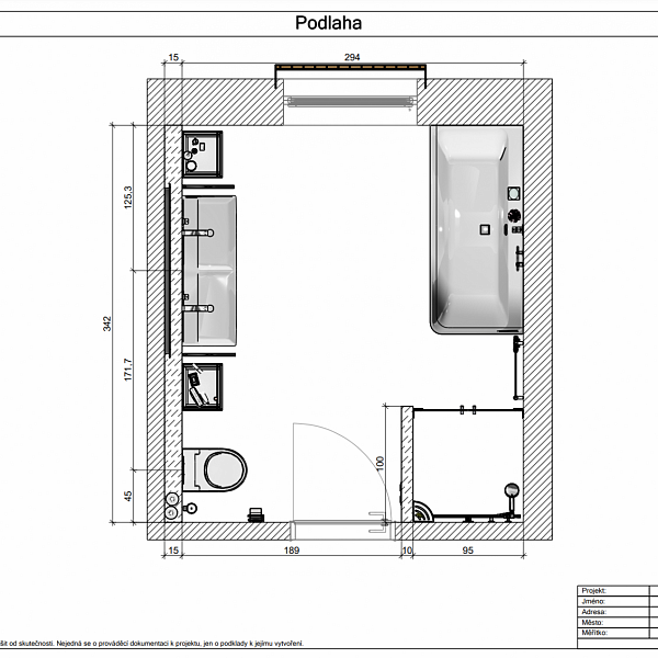 koupelny vizualizace