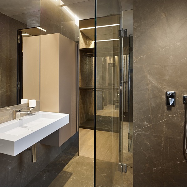 Realizace koupelny Penthouse 1