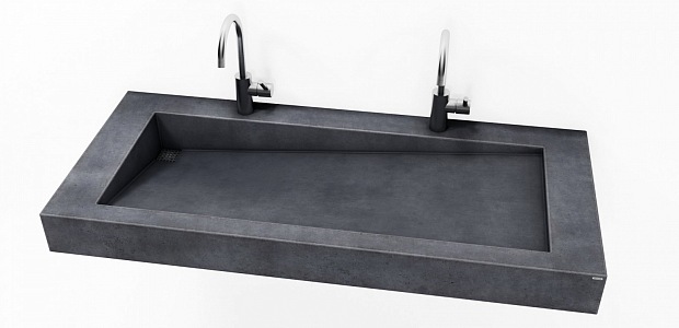 betonové umyvadlo